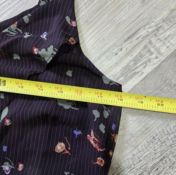 Cabi Women's Tank Top Size Small Purple Floral Summer Vacation Office - Picture 14 of 14